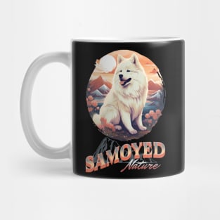 Samoyed Nature Retro Mug